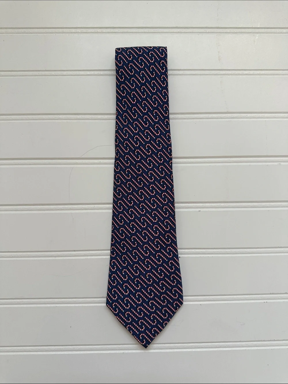 Vineyard Vines Blue Candy Cane Tie